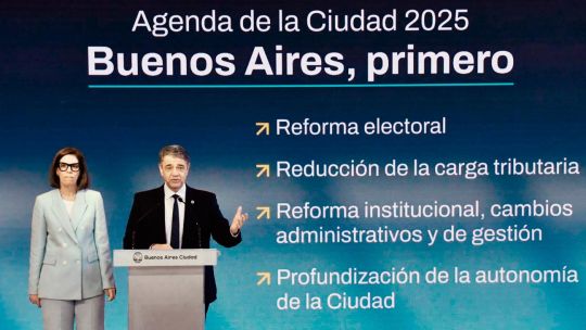 Jorge Macri desdobló la elección de CABA para desafiar a Milei