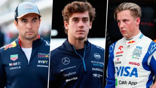 Qué pasará con Checo Pérez, Liam Lawson y Franco Colapinto