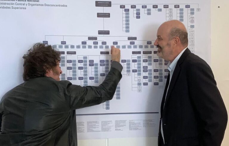 Sturzenegger publicó el listado de las más de 200 áreas del Estado que Milei cerró en 2024