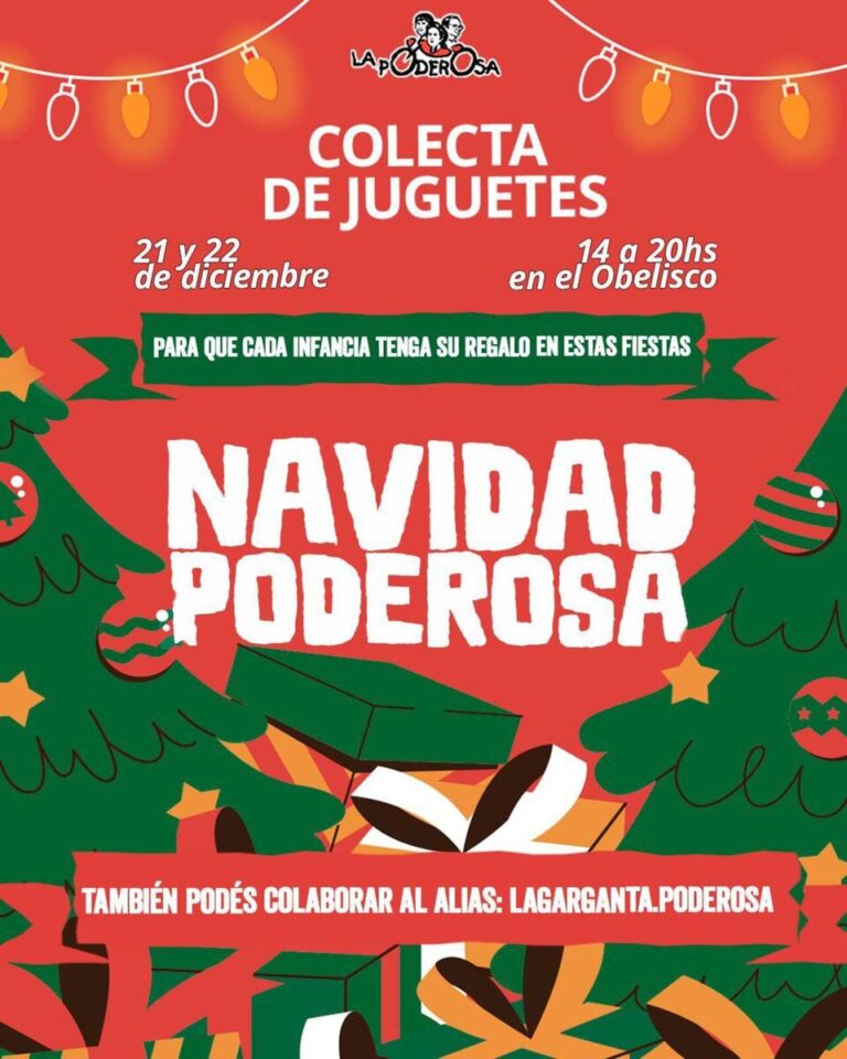 Convocan a juntar juguetes en el Obelisco para regalar en Navidad
