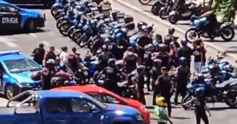 Espectacular persecución a motochorros en la Ciudad: hicieron una salidera bancaria en Retiro, huyeron más de 5 km y los terminaron atrapando en Belgrano