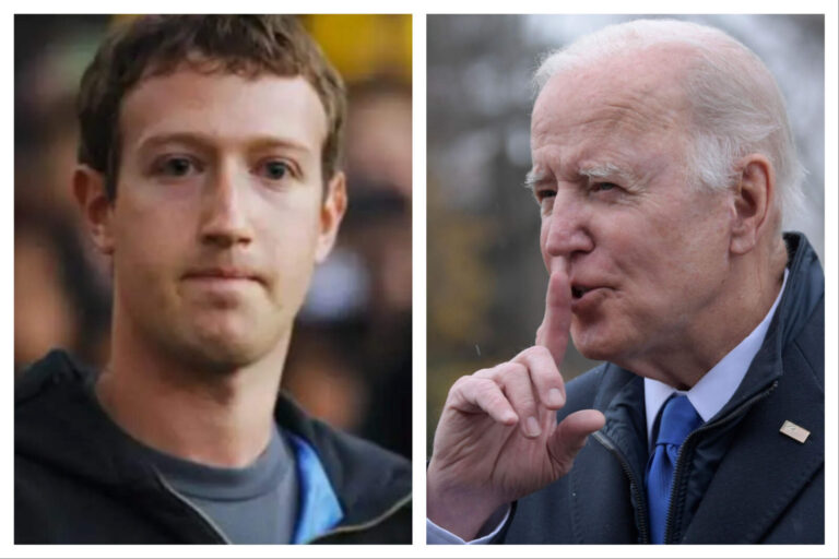 Zuckerberg dijo que Biden lo obligó a censurar contenido que no era falso en pandemia