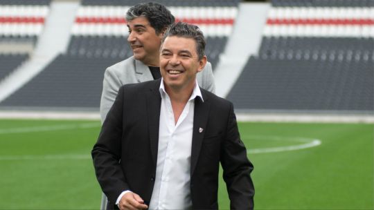 Gallardo tiene un equipo de nombres con los que fue campeón