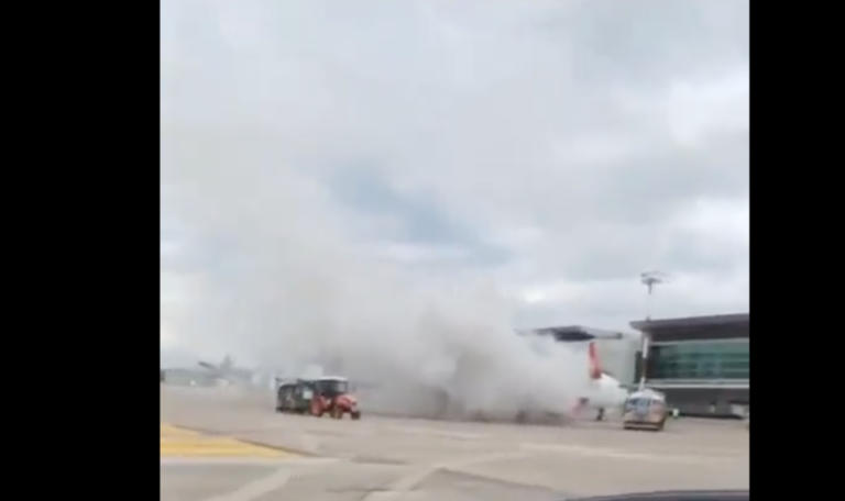 Humo y pánico en otro vuelo de FlyBondi