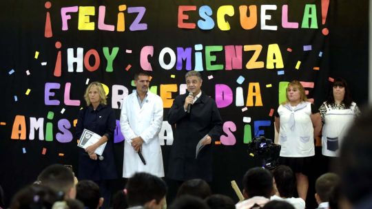 CABA: empiezan las clases 400 mil chicos de los niveles iniciales