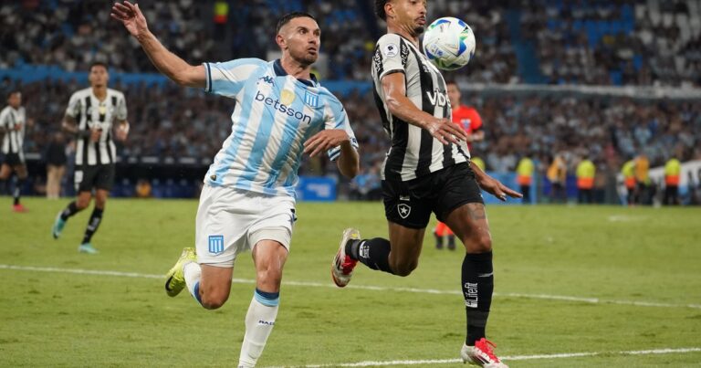 Botafogo vs. Racing, por la vuelta de la Recopa Sudamericana: horario y por dónde ver