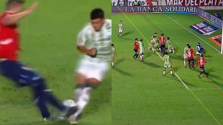 Polémica en Copa Argentina: la roja perdonada y el gol en offside de Independiente