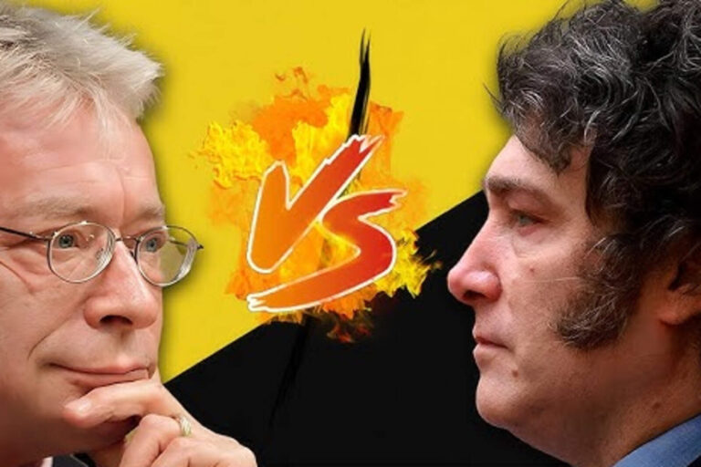 Cómo el dogmatismo de Hoppe ignora la realidad argentina y ataca a Israel sin motivo