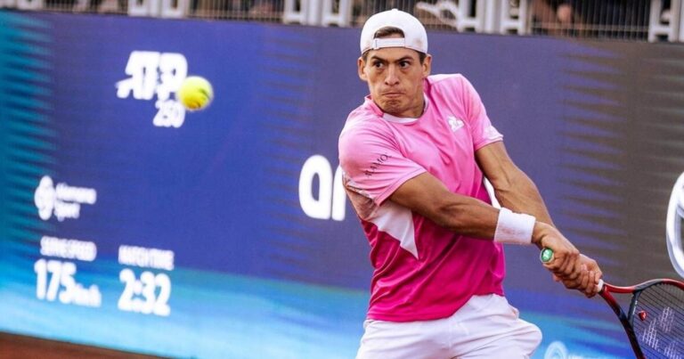 Sebastián Báez, la única alegría en Bucarest, donde habrá semifinalista argentino