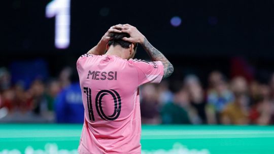 La bandera «anti-Messi» que apareció en el partido de Inter Miami y desató la polémica