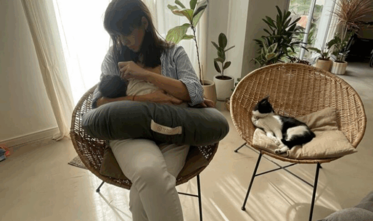 Ximena Sáenz fue mamá por segunda vez y presento a su hija Nina: la foto