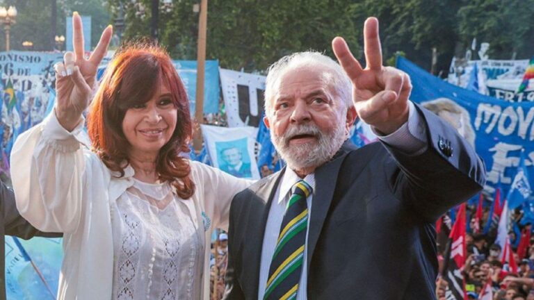 Lula da Silva habló con Cristina Kirchner: «Que se mantenga fuerte en estos momentos difíciles»