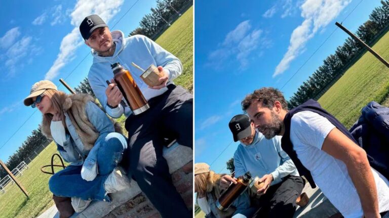 Las polémicas fotos de Mauro Icardi, la China Suárez y Nicolás Cabré: todo mal entre ellos?