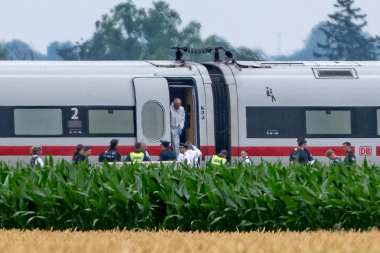 Ataque en un tren en el sur de Alemania