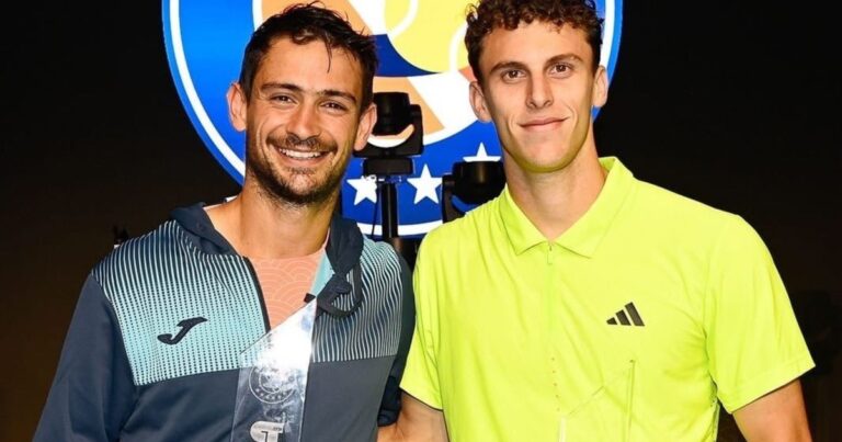 En una final 100% argentina, Navone le ganó al menor de los Cerúndolo y gritó campeón