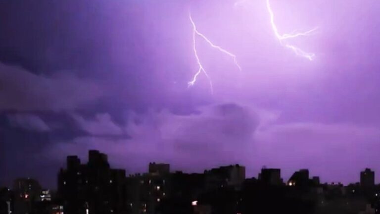 Alerta meteorológica este jueves: las advertencias a la población del Servicio Meteorológico Nacional