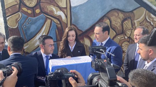 Villarruel en Corrientes: en el homenaje al Sargento Cabral habló de «austeridad» y «patriotismo»