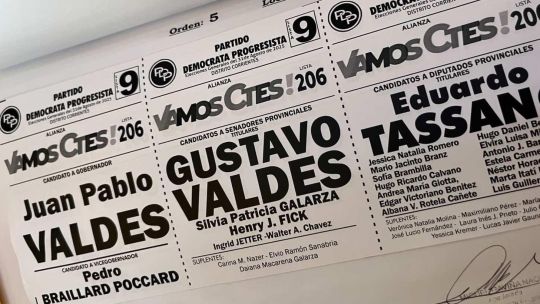 Elecciones en Corrientes: qué correcciones en las boletas deberán realizar los partidos políticos