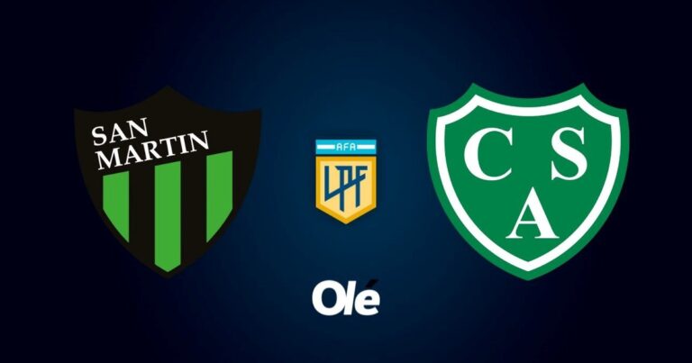 San Martín (SJ) vs. Sarmiento, por el Torneo Clausura: día, horario y cómo verlo por TV